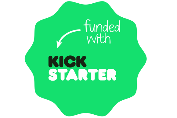 Funded with Kickstarter